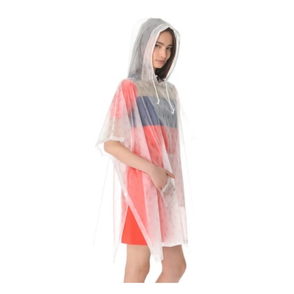 Boy. by Band of Outsiders Printed Sailboat Raincoat Poncho